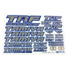 TRF ステッカーC (ブルーエッジ/ミラー) タミヤ, TAM22371, by タミヤ