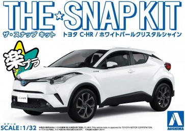 1/32 ザ・スナップキットシリーズ トヨタ C-HR ホワイトパールクリスタルシャイン アオシマ, AOS56349, by アオシマ