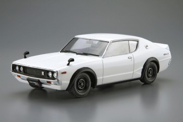 1/24 ザ・モデルカー No.15 ニッサン KPGC110 スカイラインHT2000GT-R 1973 アオシマ, AOS59517, by アオシマ
