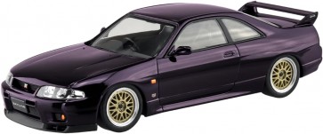 1/32 ニッサン R33スカイラインGT-R カスタムホイール(ミッドナイトパープル) アオシマ, AOS04160, by アオシマ