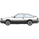 1/24 トヨタ スプリンター トレノ AE86 GT APEX 前期型 (1983) ハセガワ, HAS11711, by ハセガワ