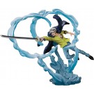 フィギュアーツZERO ONE PIECE ［超激戦］ トラファルガー・ロー -三船長 鬼ヶ島怪物決戦- バンダイ, BAC32401, by バンダイ