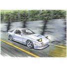 1/24 頭文字(イニシャル)D No.3 高橋涼介 FC3S RX-7 頭文字(イニシャル)Dアオシマ, AOS59586, by アオシマ
