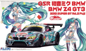 1/24 GSR 初音ミク BMW (BMW Z4 GT3) 2012 SUPER GT Rd.2 Fuji フジミ, FUJ89901, by フジミ