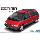 1/24 ザ・モデルカーシリーズ トヨタ TCR11W エスティマ ツインムーンルーフ `90 アオシマ, AOS57537, by アオシマ
