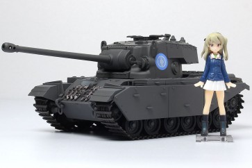 ガールズ＆パンツァー 劇場版 デフォルメ巡航戦車A41センチュリオン 塗装済み完成品 1/35イメージスケール 島田愛里寿付き プラッツ, PLZ76943, by プラッツ