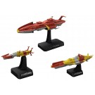 宇宙戦艦ヤマト2199  1/1000 国連宇宙海軍 連合宇宙艦隊セット1 バンダイ, BAN85305, by バンダイ