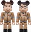 ベアブリック GHOSTBUSTERS 100% 2PC SET Raymond Stantz/Egon Spengler メディコム・トイ, MED86274, by メディコム・トイ