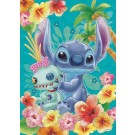 パズルデコレーション ジグソーパズル 108ピース ディズニー Stitch(スティッチ)-tropical blue- エポック, EPC20095, by エポック