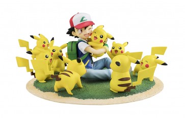 G.E.M.シリーズ　ポケットモンスター サトシ&ピカチュウ（ピカチュウがいっぱいVer.） メガハウス, MEG25859, by メガハウス