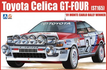 1/24 BEEMAXシリーズ トヨタ セリカ GT-FOUR ST165 1991 モンテカルロラリー仕様 アオシマ, AOS84229, by アオシマ