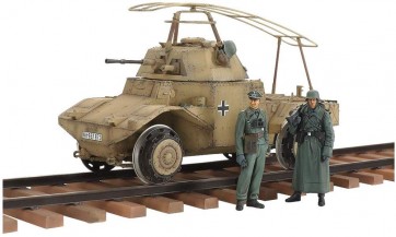 1/35 ミリタリーコレクションシリーズ ドイツ 鉄道装甲車 P204(f) タミヤ, TAM24132, by タミヤ