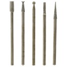 電動リューター用 ビット5本, TAM74043-000, by タミヤ