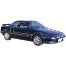 1/24 ヒストリックカーシリーズ トヨタ MR2（AW11） 後期型 G-リミテッド スーパーチャージャー (Tバールーフ) ハセガワ, HAS11452, by ハセガワ