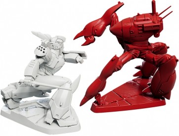 PLAMAX MF-71 minimum factory 機動警察パトレイバー イングラム & クラブマンハイレッグ レイバーカラーVer. マックスファクトリー, MAX13250, by マックスファクトリー