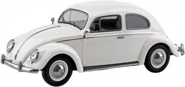 楽プラ スナップキット 1/32 No.20-PW フォルクスワーゲン ビートル(パールホワイト) アオシマ, AOS68038, by アオシマ
