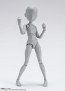 S.H.Figuarts  ボディちゃん -杉森建- Edition DX SET (Gray Color Ver.) バンダイ, BAC21030, by バンダイ
