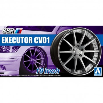 1/24 ザ・チューンドパーツ No.13 SSR エグゼキューターCV01 19インチ アオシマ, AOS05252, by アオシマ