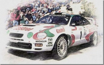 BEEMAX 1/24 トヨタ セリカ GT-FOUR ST205 1995 ツール・ド・コルス ウィナー プラッツ, PLZ29588, by プラッツ