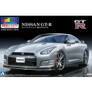 1/24　プリペイントモデル GT-R（R35） 2014年　ダークメタルグレー アオシマ, AOS11355, by アオシマ