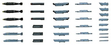 1/72 X72-12 ｴｱｸﾗﾌﾄ ｳｪﾎﾟﾝVII“ｱﾒﾘｶ特殊爆弾&LANTIRN” ハセガワ, HAS51127, by ハセガワ