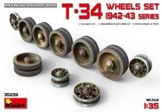 1/35 Ｔ－３４ホイールセット（1942-43生産シリーズ）ミニアート, ma10767, by いいえ