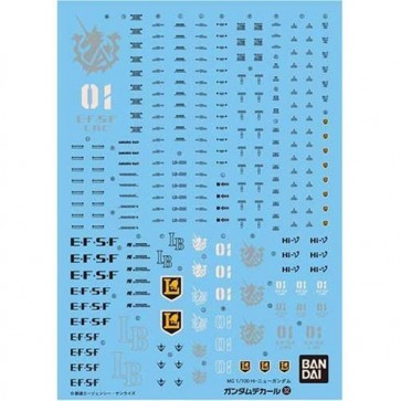 1/100 ｶﾞﾝﾀﾞﾑﾃﾞｶｰﾙ32 MG ｢Hi-ﾆｭｰｶﾞﾝﾀﾞﾑ｣用, BAN89999, by バンダイ