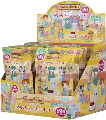 シルバニアファミリー 赤ちゃんコレクション 赤ちゃんパーティーシリーズ 1BOX 12pack入り エポック, EPC43662, by エポック