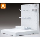 1/12 WEAPON SHELF AWSP-02A(低タイプ) ウェーブ, WAV20340, by ウェーブ
