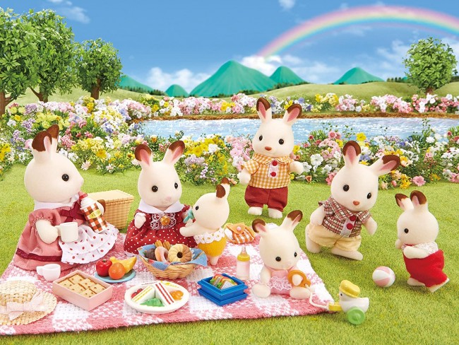 シルバニアファミリー 人形 ショコラウサギのお母さん シルバニア