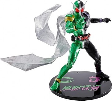 S.H.Figuarts（真骨彫製法） 仮面ライダーW サイクロンジョーカー 風都探偵アニメ化記念 (再販) バンダイ, BAC75620, by バンダイ