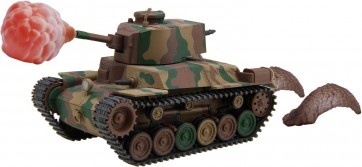 ちび丸ミリタリーシリーズ ちび丸 九七式中戦車 チハ 新砲塔・後期車台 特別仕様(エフェクトパーツ付き) フジミ, FUJ63323, by フジミ
