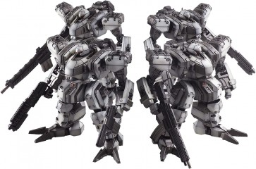 1/72 フロントミッション ストラクチャーアーツ プラスティックモデルキット ゼニスDVホワイト 4機セット スクウェアエニックス, SQE65437, by スクウェア・エニックス