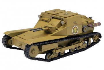 1/35 ガールズ&パンツァー劇場版 CV33カルロ・ベローチェ アンツィオ高校(バトルダメージデカール付き) プラッツ, PLZ51155, by プラッツ