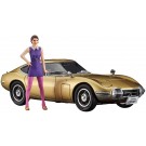 1/24 トヨタ 2000GT “ゴールド” w/60’s ガールズモデルフィギュア ハセガワ, HAS23333, by ハセガワ