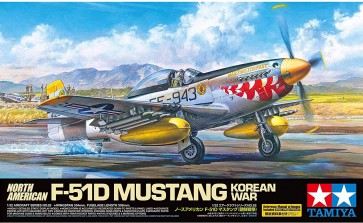 1/32 ビッグエアークラフトシリーズ ノースアメリカン F-51D マスタング (朝鮮戦争) タミヤ, TAM03282, by タミヤ