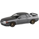 1/32 楽プラ スナップキット No.14CU-GG ニッサン R32スカイラインGT-R カスタムホイール(ガングレーメタリック) アオシマ, AOS02876, by アオシマ