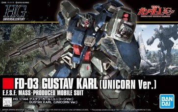 1/144 HGUC グスタフ・カール(ユニコーンVer.) バンダイ, BAN67512, by バンダイ