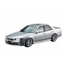 ザ・モデルカーSP 1/24 ニッサン ER34 スカイライン25GT TURBO '01 カスタムホイール アオシマ, AOS55960, by アオシマ