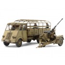 1/35ﾐﾘﾀﾘｰｺﾚｸｼｮﾝ ﾄﾞｲﾂ 3.5ﾄﾝﾄﾗｯｸ AHN・3.7cm対空機関砲37型ｾｯﾄ タミヤ, TAM24101, by タミヤ