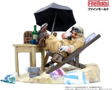 1/35 スタジオジブリ ヴィネットコレクション No.1 紅の豚 アジトのポルコ ファインモールド, FIN10014, by ファインモールド