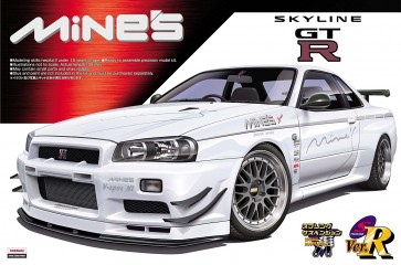 1/24 45 SパッケージVer.R マインズ R34スカイラインGT-R（ニッサン） アオシマ, AOS47071, by アオシマ