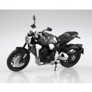 1/12 スカイネット 完成品バイク Honda CB1000R ソードシルバーメタリック アオシマ, AOS08178, by アオシマ