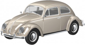 1/32 楽プラ スナップキット No.20-LB フォルクスワーゲン ビートル(ライトベージュ) アオシマ, AOS68007, by アオシマ