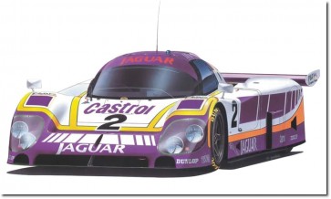 1/24 ジャグヮー XJR-9 LM (ル・マン タイプ) ハセガワ, HAS06540, by ハセガワ