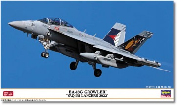 1/72 EA-18G グラウラー “VAQ-131 ランサーズ 2022” ハセガワ, HAS24328, by ハセガワ