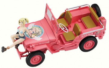 1/24　ワイルドたまごガールズ No.01  1/4トン 4×4トラック"エイミー・マクドネル" w/フィギュア, HASSP356, by ハセガワ