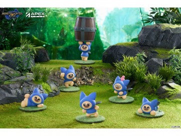 Monster Hunter Rise アイルー ネコ ブラインドボックスフィギュア 1Box 6pcs Apex, APE22310, by Apex