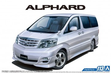 1/24ザ・モデルカー No.113 トヨタ NH10W アルファードG/V MS/AS ’05 アオシマ, AOS57490, by アオシマ