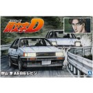 1/24 頭文字D No.13 秋山渉 AE86 レビン アオシマ, AOS57360, by アオシマ